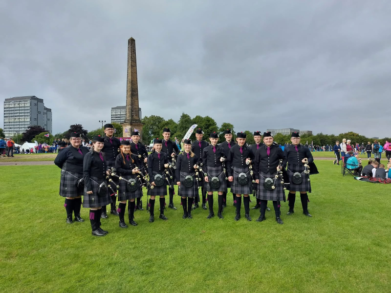 Lewis and Harris Youth Pipe Band