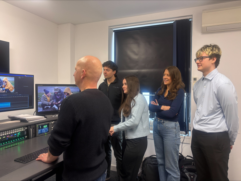 MG ALBA's four new apprentices receiving training
