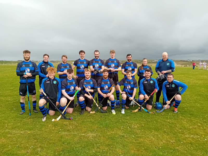 Lewis Camanachd team